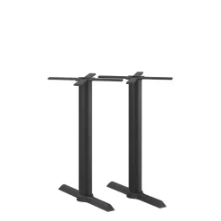 Bordsstativ Ferrea 2 fötter T56 Svart Höjd 72cm