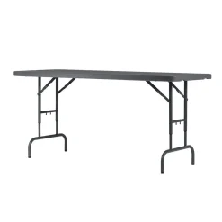 Bord Worktop Fällbart Mörkgrå/Mörkgrå 183x76x74,3cm
