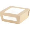 Box Duni rektangulär m fönster ecoecho 450ml