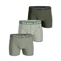 Boxerkalsong Björn Borg 1001899 3-Pack Army Green S