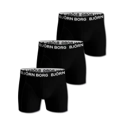 Boxerkalsong Björn Borg 1001898 3-Pack Svart S