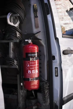 Brandsläckare Housegard Pulver 55a Röd 6kg