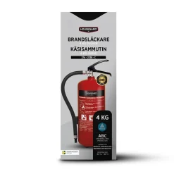 Brandsläckare Housegard Pulver Röd 4kg