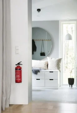 Brandsläckare Housegard Pulver Röd 2kg