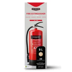 Brandsläckare Housegard Skum PFAS-fri 34A 183B Röd 9L