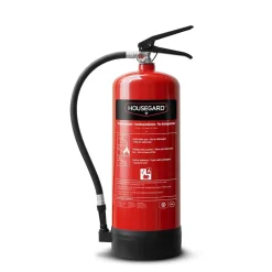 Brandsläckare Housegard Vattensläckare 21A Röd 6L