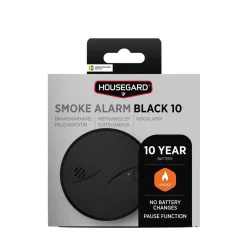 Brandvarnare Housegard Black 10
