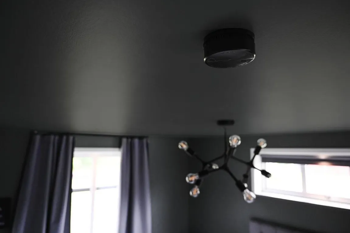 Brandvarnare Housegard Black 10