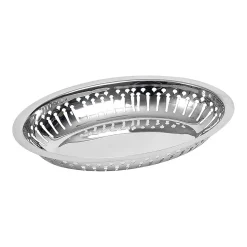 Brödkorg Oval Rostfritt 24x16cm