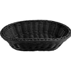 Brödkorg Oval Svart 29x18,5cm