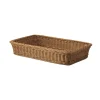 Brödkorg Rektangulär PP Brun 53x32x9cm