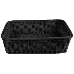 Brödkorg Rektangulär Svart 38x29cm