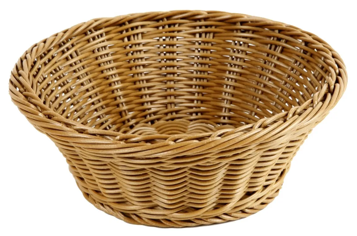 Brödkorg Rund Brun Ø23cm