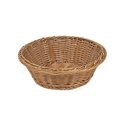 Brödkorg Rund PP Brun Ø25x8cm
