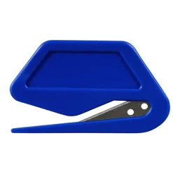 Brevkniv plast med skärare