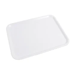 Bricka vit laminat 36x28cm