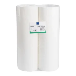 Britsunderlägg Abena Nyfiber 1-lag Vit 50cm x 165m