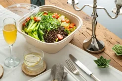 Cateringskål Bagasse 270x270mm 3500ml