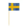 Cocktailflagga Sverige tandpetare