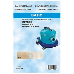Dammsugarpåse Wetrok Bantam/Monovac
