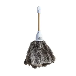 Dammvippa Data Strutsfjäder 15cm Skaft