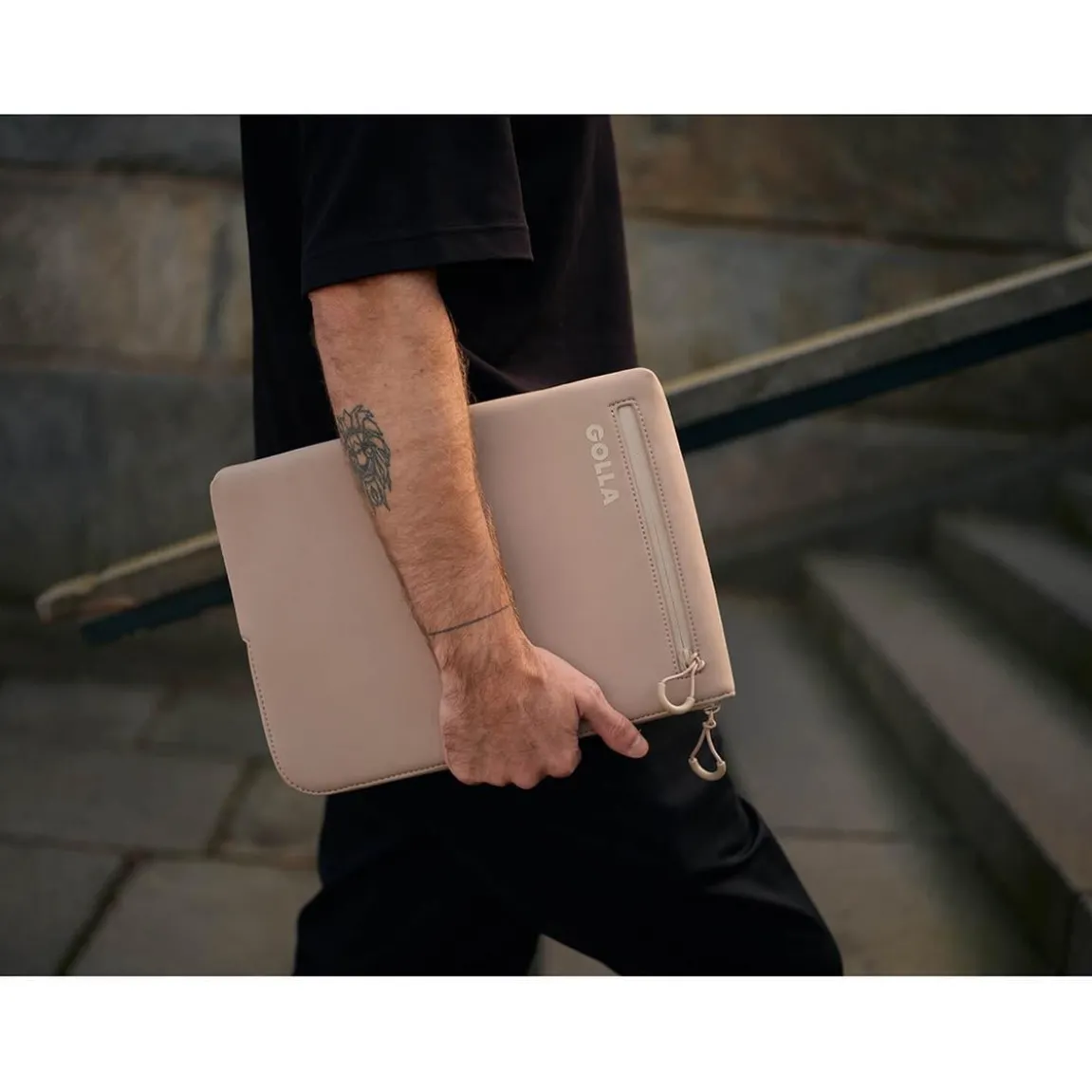 Datorfodral Golla Metro Neopren Cream 13"