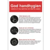 Dekal "God Handhygien" A5