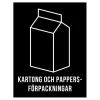 Dekal Nordex Självhäftande Kartong & Pappförp