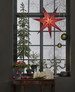 Dekoration Star Trading Inomhus Vinter Hus Vit 15cm