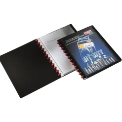 Demobok Durable Duralook Easyplus 20-Fickor Svart A4
