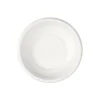 Demofat Duni Flat Rund Bagasse Vit Ø77x15mm