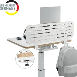 Desk Organiser Leitz Till Ergo Pegboard Inkl Laptopställ + 3 tillb 85x25cm