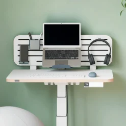 Desk Organiser Leitz Till Ergo Pegboard Inkl Laptopställ + 3 tillb 85x25cm