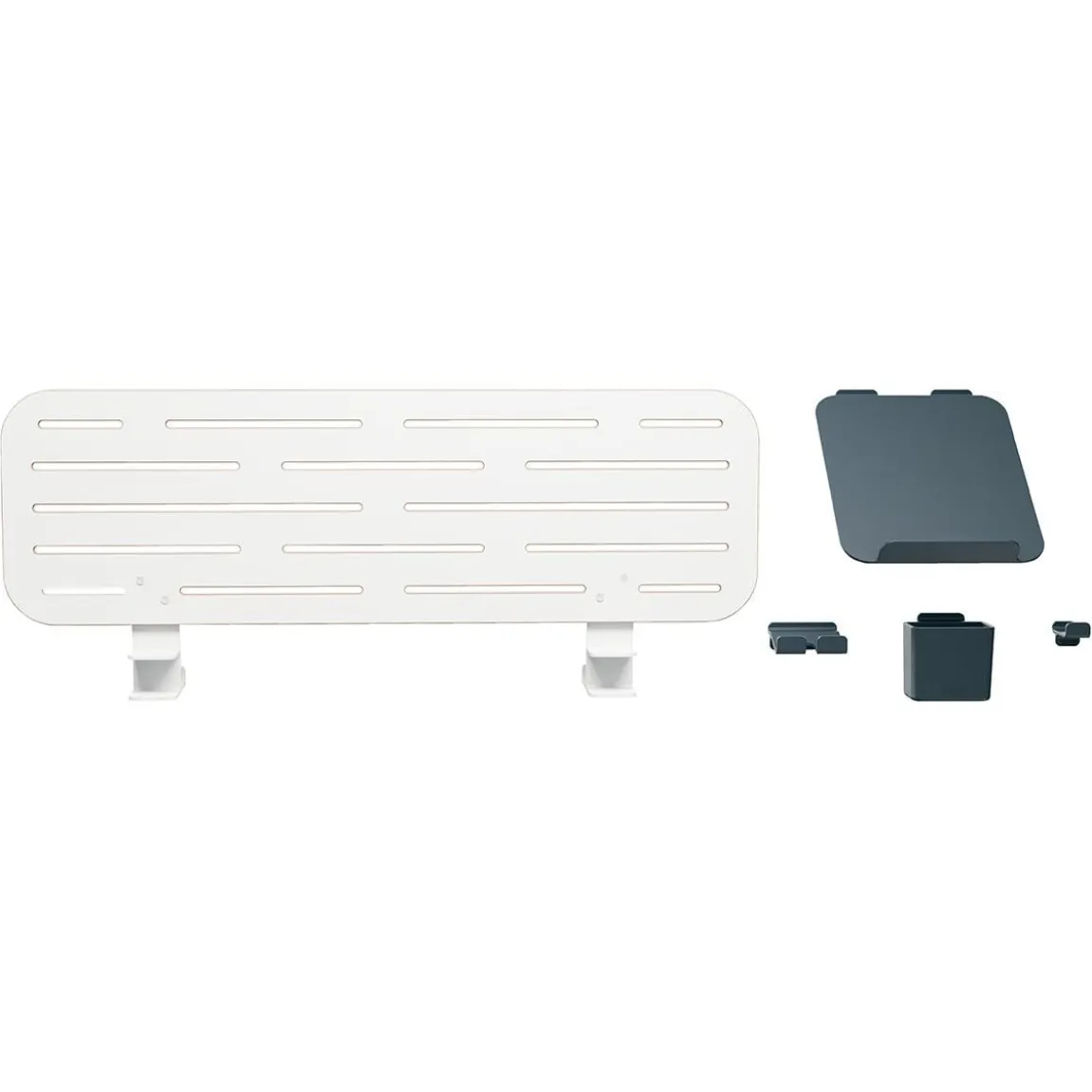 Desk Organiser Leitz Till Ergo Pegboard Inkl Laptopställ + 3 tillb 85x25cm