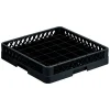 Diskback Baskorg 36-Fack Svart 493x493x100mm