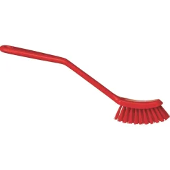 Diskborste Vikan Medium Röd 290mm