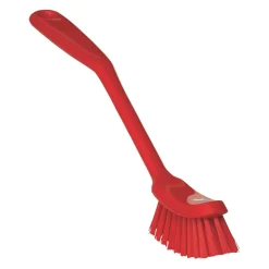 Diskborste Vikan Medium Röd 290mm