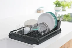 Diskställ Brabantia Sinkside mörkgrå