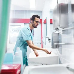 Dispenser Pappershandduk Katrin Towel M Metall Stål
