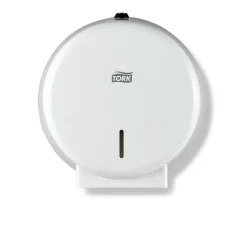 Dispenser Toalettpapper Tork T2 Mini Jumbo Metall Vit