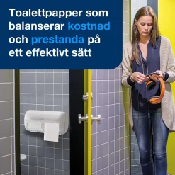 Dispenser Toalettpapper Tork T4 Twin Små Rullar Vit