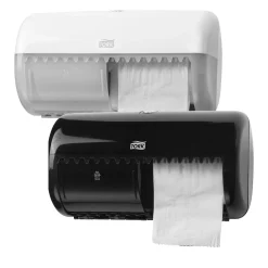 Dispenser Toalettpapper Tork T4 Twin Små Rullar Vit