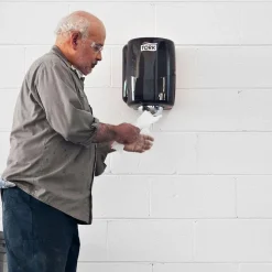 Dispenser Torkrulle Tork M2 Centrummatad Röd/Svart