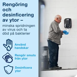 Dispenser Torkrulle Tork W2 Maxi Röd/Svart