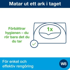 Dispenser Tork W8 Small Pack Vit
