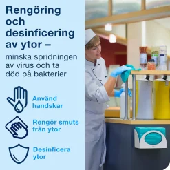 Dispenser Tork W8 Small Pack Vit