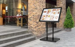 Display till Informationsställ LED Securit Svart 67x92cm