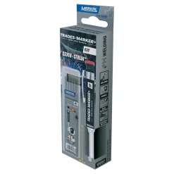Djuphålsmärkare Markal Svetsare Ink 6 Refill Silver