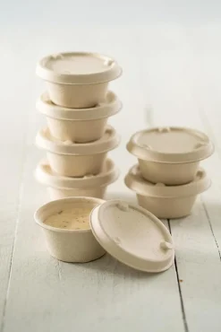 Dressingbägare Bagasse Ø60mm 50ml