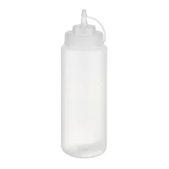 Dressingflaska Transparent Ø80 x 265mm 1L